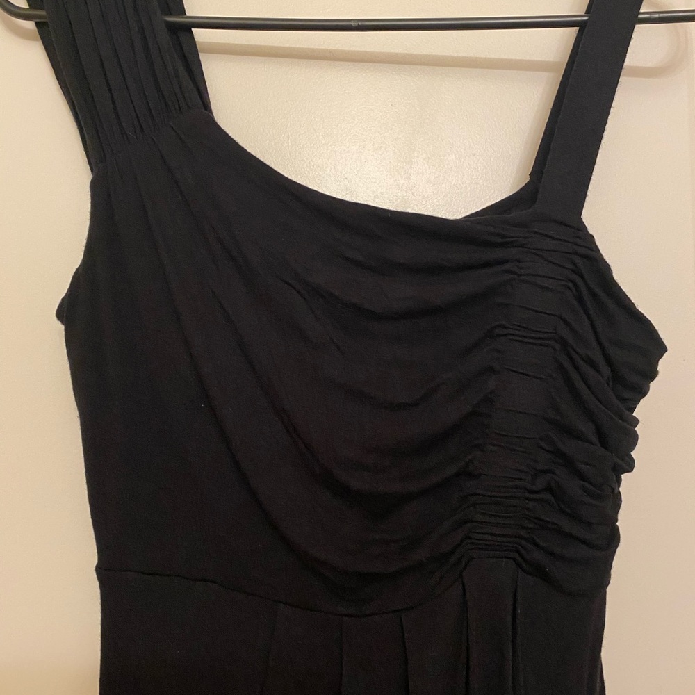 American Rag Black Faux Wrap Dress - Picture 3 of 7